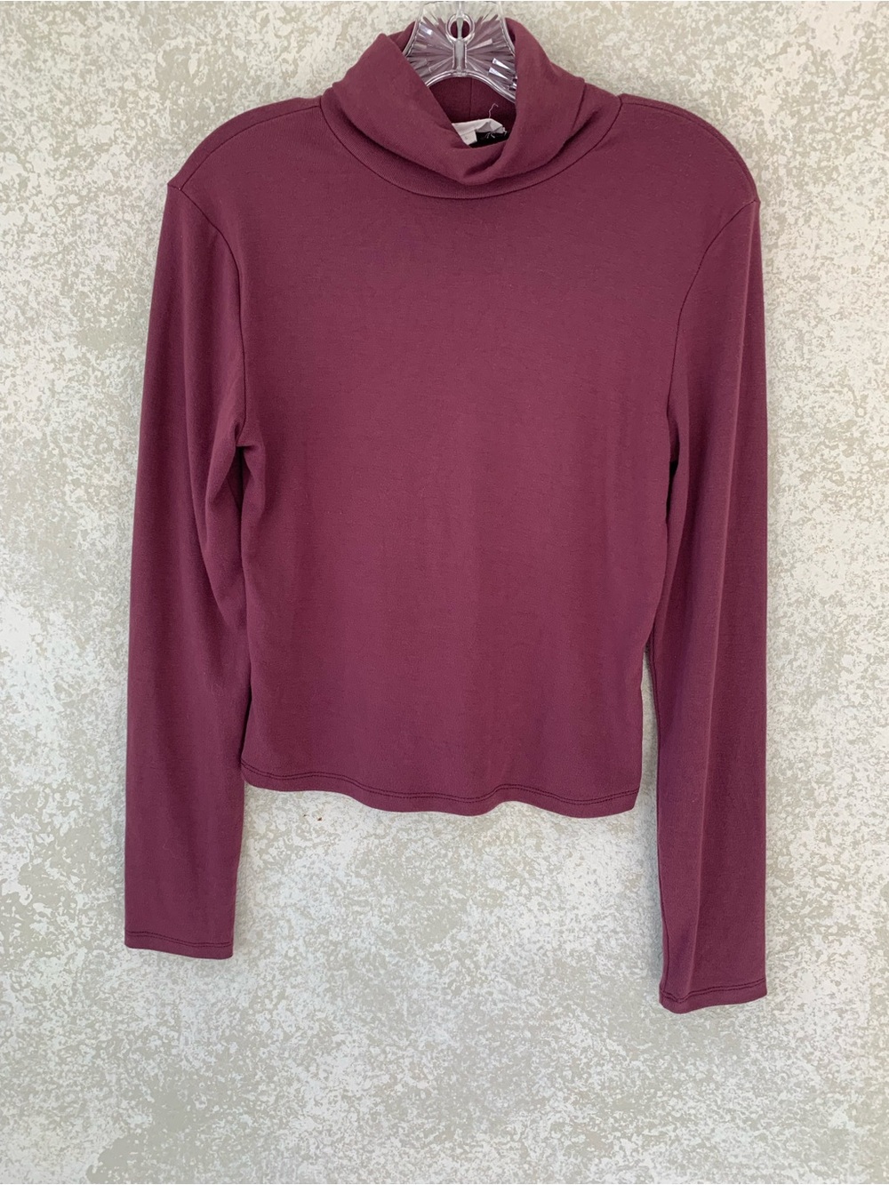 Olive & Oak Women's Long Sleeve Turtleneck - Plum
